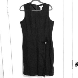 Eddie Bauer Marl Grey Wool Dress